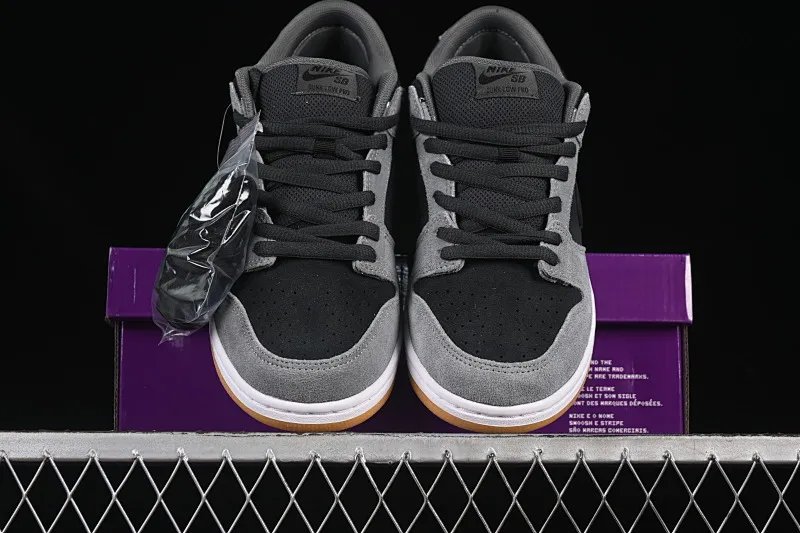 All categories Nk SB Dunk series Nk SB Dunk Low low-top sneakers Nike SB Dunk Low black gray low-top casual sneakers HF3063-001